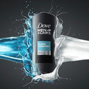 DOVE MEN+CARE BODY WASH AND FACE WASH CLEAN COMFORT 13.5 OZ