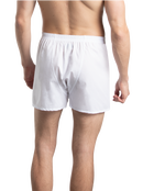 MEN'S RELAXED FIT BOXERS, WHITE 5 PACK