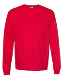JERZEES LONG SLEEVE POCKET T SHIRT - Emmas Premium Services