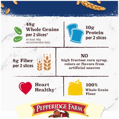 PEPPERIDGE FARM WHOLE WHEAT BREAD