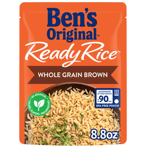 BEN'S ORIGINAL READY RICE - Whole Grain Brown Rice