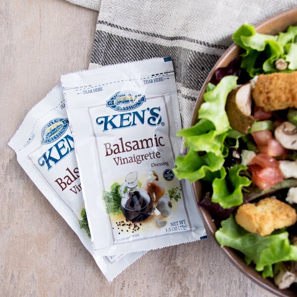 KEN'S BALSAMIC VINAIGRETTE PACKETS (4 PACKETS)