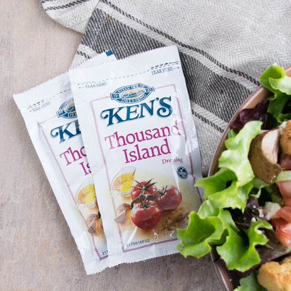 KEN'S THOUSAND ISLAND DRESSING (4 PACKETS)