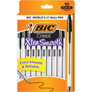 BIC BLACK INK PENS 10 CT