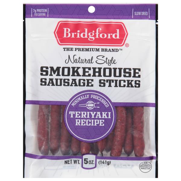 BRIDGFORD SAUSAGE STICKS TERIYAKI