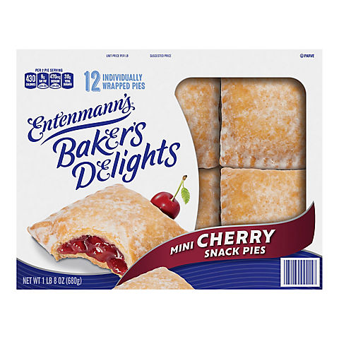 ENTENMANN’S MINI CHERRY PIES (12 PACK)