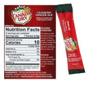 CANADA DRY CRANBERRY GINGER ALE TO GO PACKETS