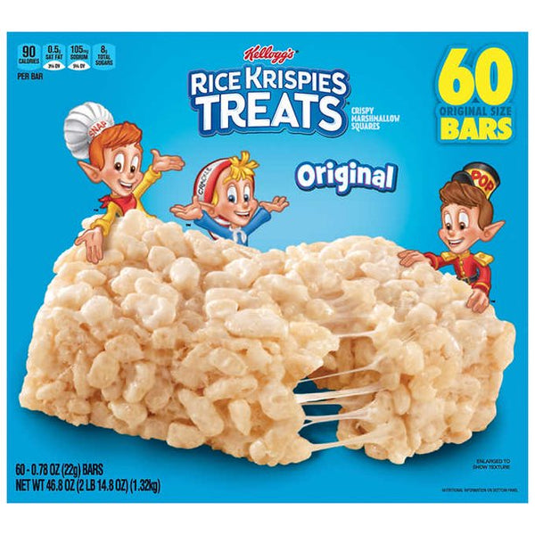 RICE KRISPIES TREATS 60 COUNT