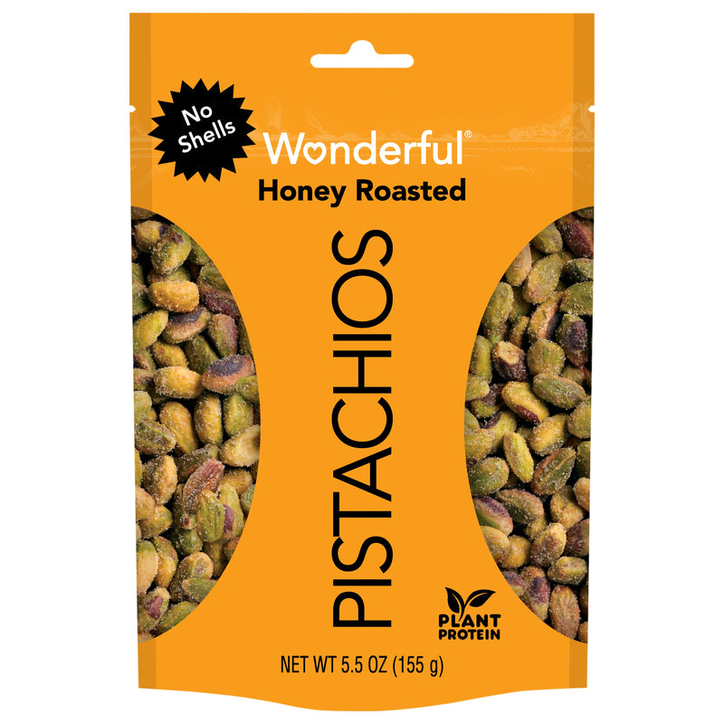 PISTACHIOS NO SHELLS HONEY ROASTED