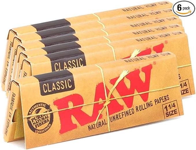 CIGARETTE ROLLING PAPERS, 50 COUNT (PACK OF 6)