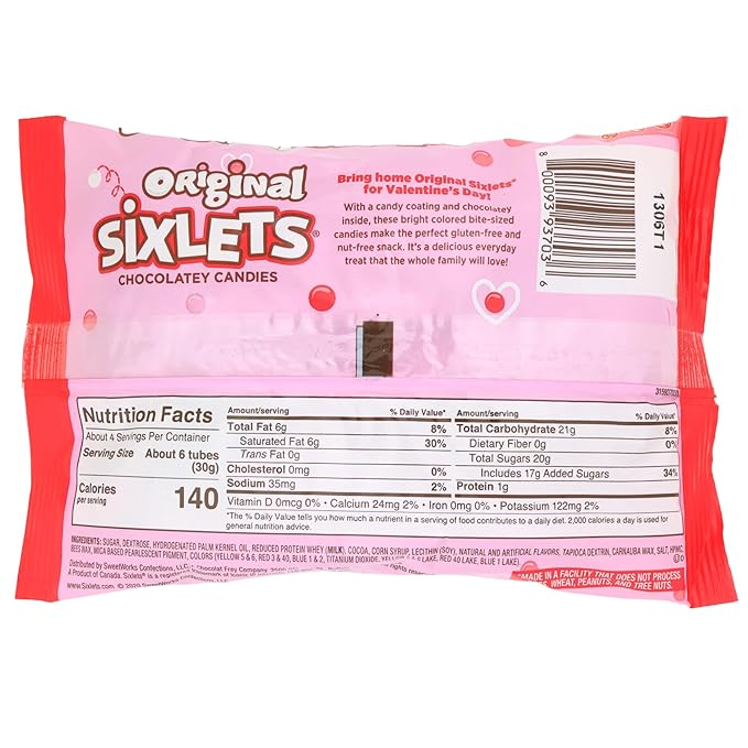 ❣️ SIXLETS CHOCOLATEY CANDIES ❣️