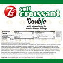 7DAYS SOFT CROISSANT WITH STRAWBERRY & VANILLA FILLING (6 PACK)