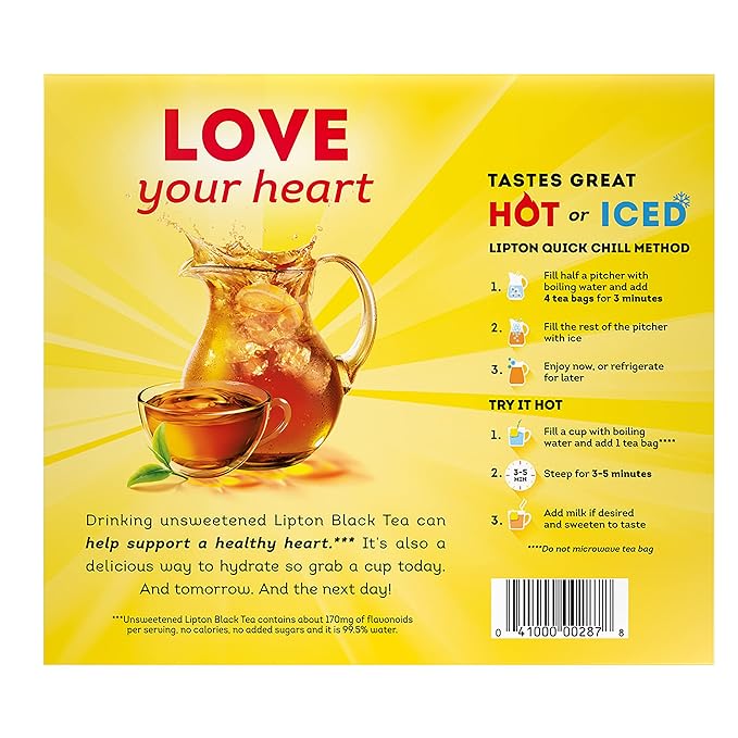 LIPTON BLACK TEA (100 BAGS)