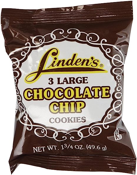 LINDEN'S CHOCOLATE CHIP COOKIES (18 PACKS)