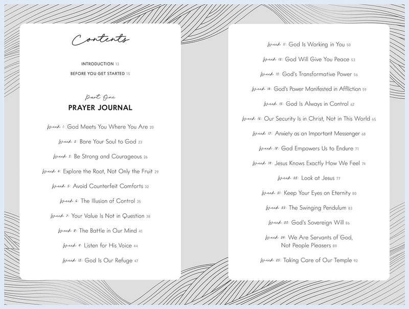 FINDING PEACE: PRAYER JOURNAL FOR WOMEN