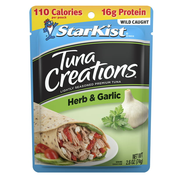 STARKIST TUNA CREATIONS - HERB & GARLIC