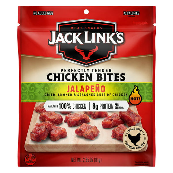 JACK LINK’S JALAPEÑO CHICKEN TENDER BITES