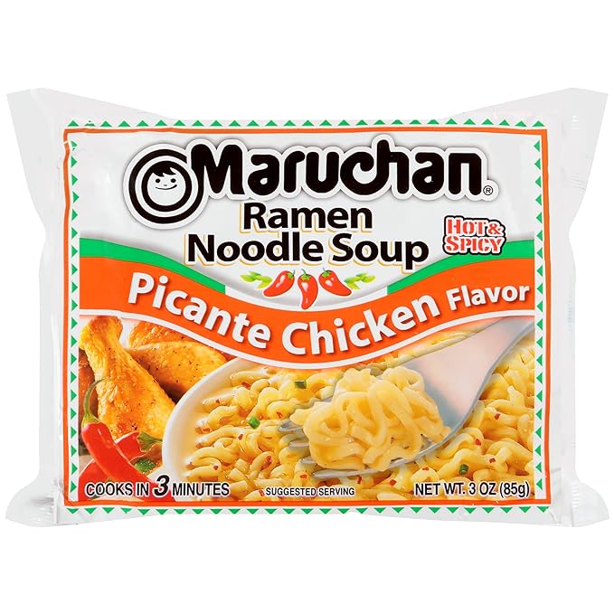 MARUCHAN RAMEN (PICANTE CHICKEN) 12 PACK CASE