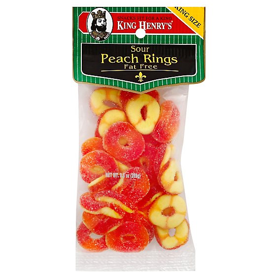 KING HENRY'S PEACH RINGS