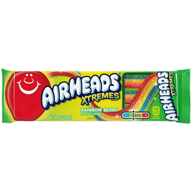 AIR HEADS XTREMES SWEETLY SOUR BELTS