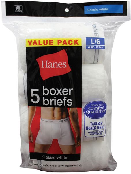 FRUIT OF THE LOOM BOXER BRIEFS (5 PACK)