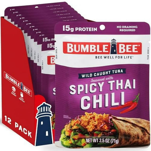 BUMBLE BEE TUNA - SPICY THAI CHILI (12 PACK)