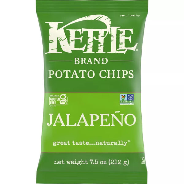 KETTLE BRAND POTATO CHIPS - JALAPEÑO