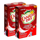 CANADA DRY CRANBERRY GINGER ALE TO GO PACKETS