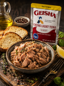 GEISHA POUCHED CHUNK LIGHT TUNA IN WATER