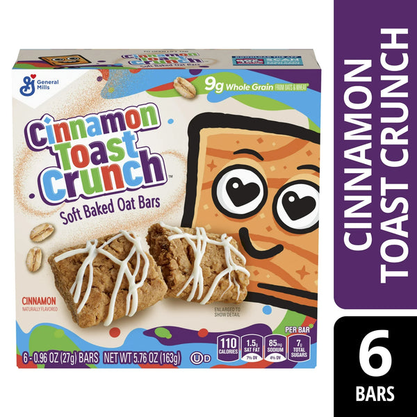 CINNAMON TOAST CRUNCH SOFT BAKED OAT BARS