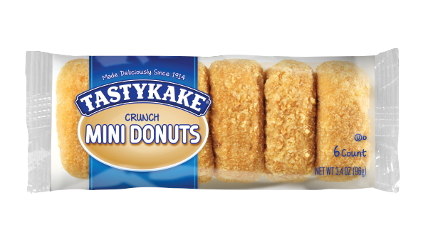 TASTYKAKE CRUNCH MINI DOUGHNUT