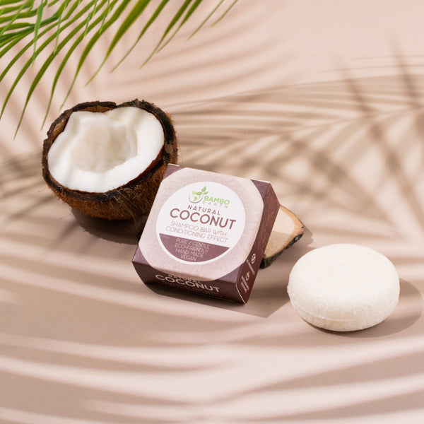 BAMBOO EARTH COCONUT SHAMPOO & CONDITIONER BAR