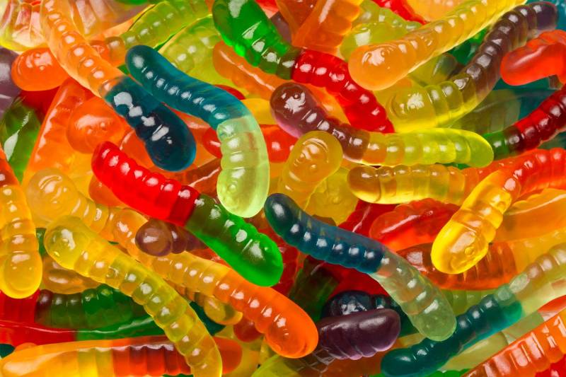 KING HENRY'S GUMMY WORMS