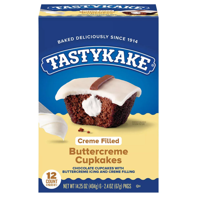 TASTYKAKE BUTTERCREME CUPKAKES