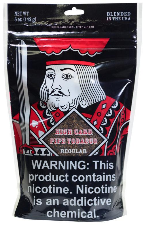 HIGH CARD REGULAR PIPE TOBACCO 5 OZ. BAG