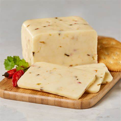 BORDEN DAIRY PEPPER JACK CHUNK CHEESE BLOCK