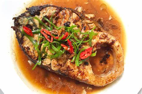 GEISHA FISH STEAKS IN SOYBEAN OIL WITH GREEN CHILI