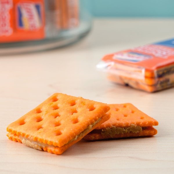 KEEBLER CHEESE & PEANUT BUTTER SANDWICH CRACKERS