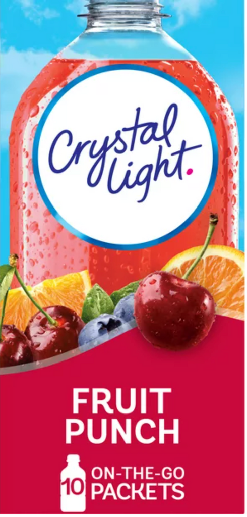 CRYSTAL LIGHT - FRUIT PUNCH