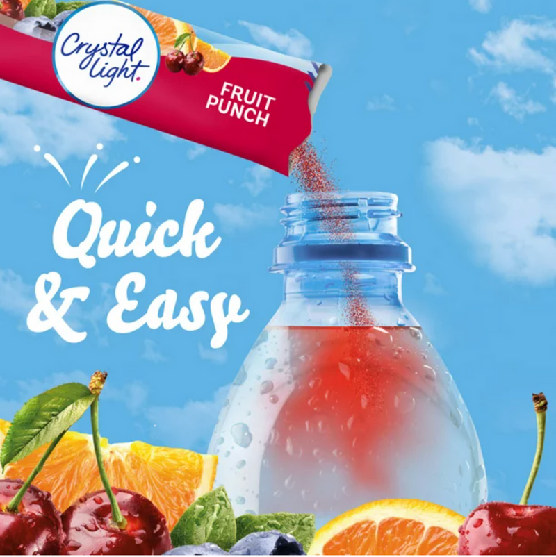 CRYSTAL LIGHT - FRUIT PUNCH