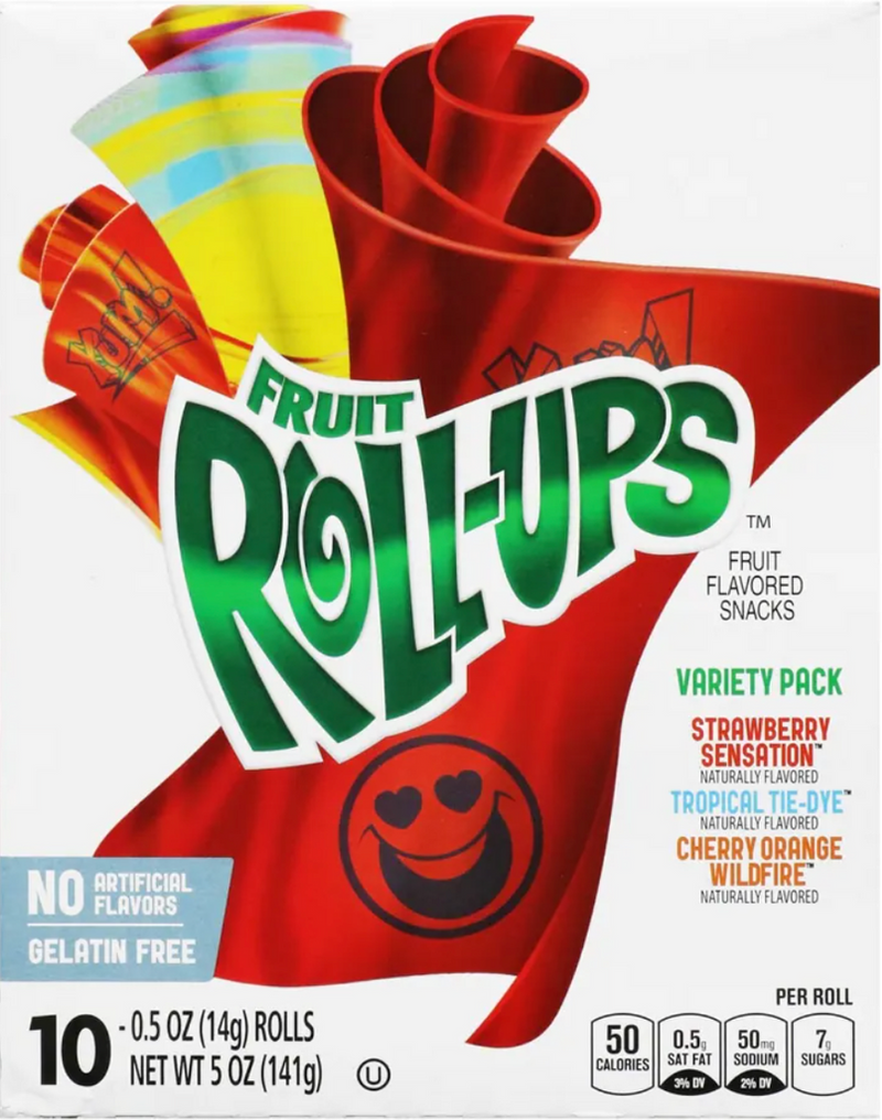 FRUIT ROLL-UPS VARIETY