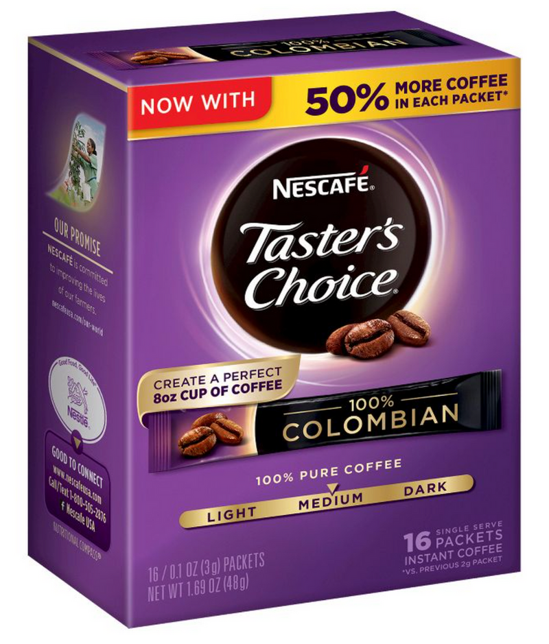 NESCAFE TASTER'S CHOICE - COLOMBIAN