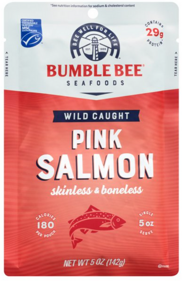 BUMBLE BEE WILD CAUGHT PINK SALMON