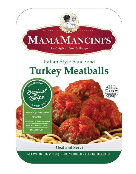 MAMA MANCINIS TURKEY MEATBALLS