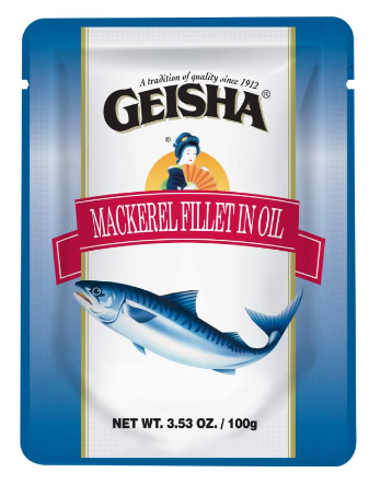 GEISHA POUCHED MACKEREL FILLET