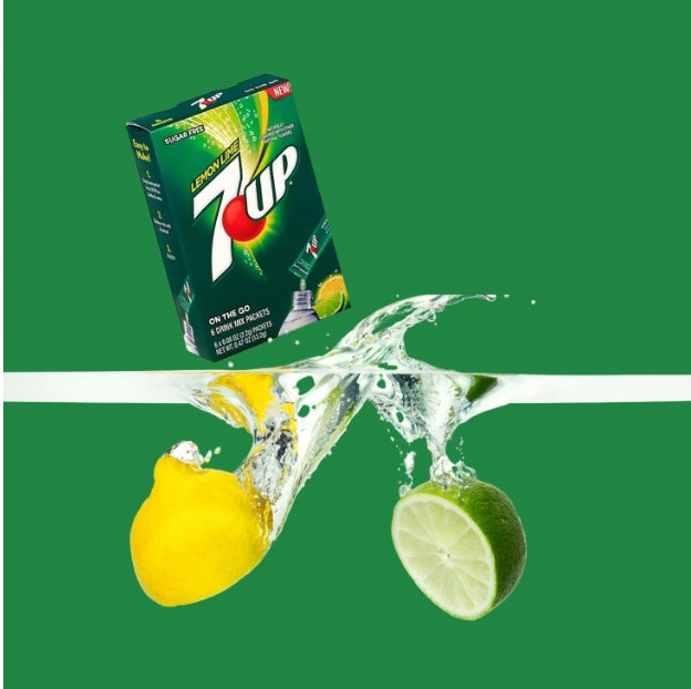 7UP TO GO PACKETS LEMON LIME