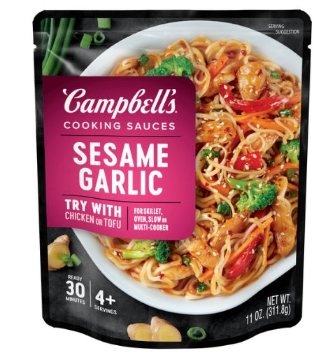 CAMPBELL'S COOKING SAUCES - SESAME GARLIC