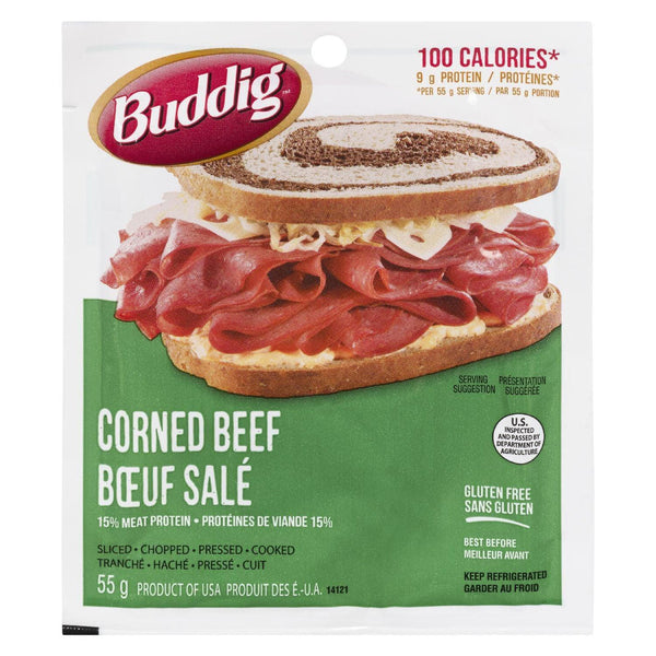 BUDDIG SLICED CORNED BEEF - Emmas Premium Services