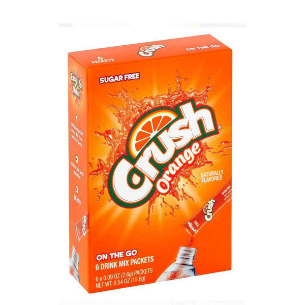 CRUSH TO GO PACKS ORANGE - Emmas Premium Services