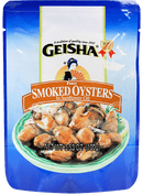 GEISHA SMOKED OYSTERS IN SOYBEAN OIL